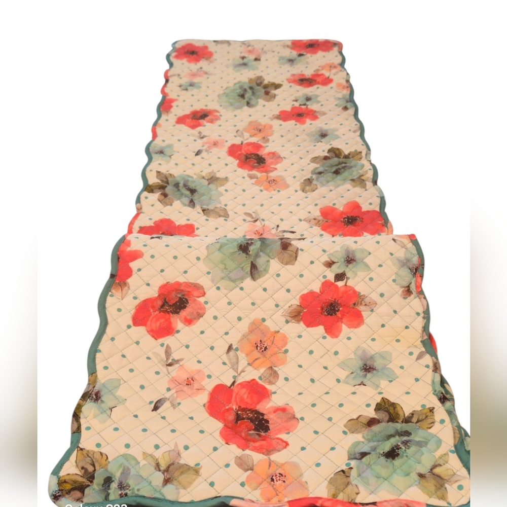 The Pioneer Woman Blue and Pink Kitchen Linens - Picture 2 of 6